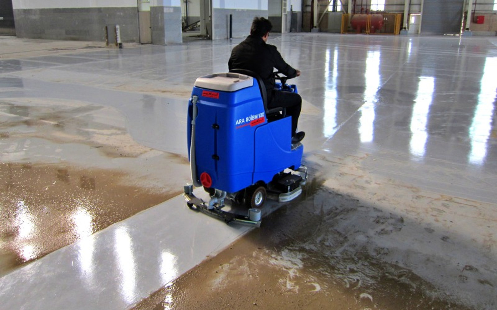 Auto dealership showroom